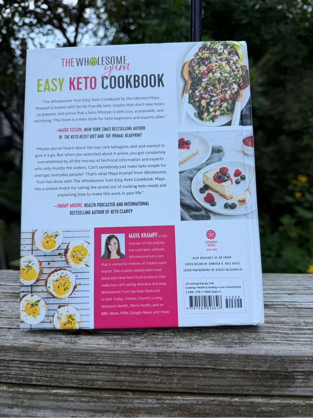 Maya Krampf The Wholesome Yum Easy Keto Cookbook 2019 First Edition Preowned